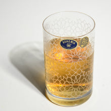 BOHEMIA - LOT DE 6 VERRES À THÉ - EN CRISTAL