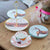 COLLECTION HIPPOMOBILE - LOT DE 6 ASSIETTES A GATEAUX