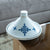 Andalous bleu - Tajine en Porcelaine Décoré à la Main avec Fil d'Or