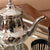 THÉIÈRE ARGENTÉE EN INOX