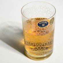 BOHEMIA - LOT DE 6 VERRES À THÉ - EN CRISTAL