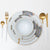 KINTSUGI ZELLIJ - SERVICE DE TABLE 25pcs DECORE À LA MAIN AVEC FIL D'OR 18 CARATS