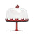 LOVE - STAND A GATEAU AVEC CLOCHE - EN ACRYLIQUE