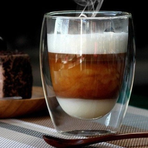 Ensemble de dégustation à café en verre latte Maroc